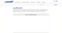 Desktop Screenshot of laufbuecher.de