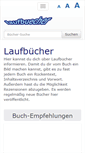 Mobile Screenshot of laufbuecher.de